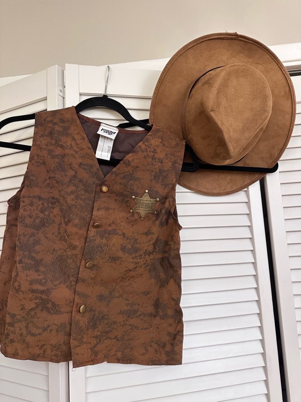 Modern Hero Kids Halloween Western Vest Costume